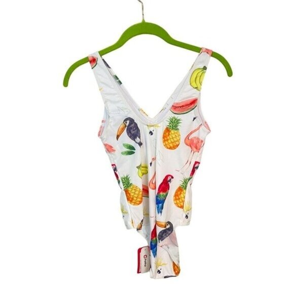 Patpat Mommy and Me Pineapple Flamingo Swimsuit Small NWT - Picture 2 of 6